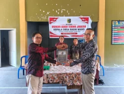 Sertijab Kepala Desa Bagik Manis, Abdurrahman Serahkan Estafet ke Yahya